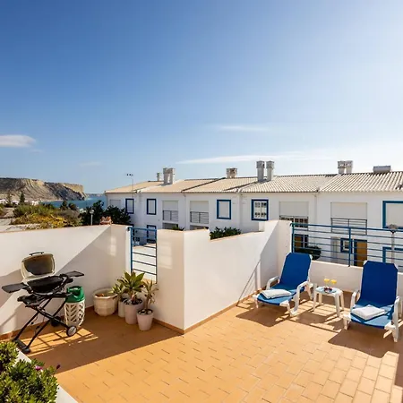 Coolhouses Luz, Lovely 3 Bed Townhouse&sea Views, Casa Baía Da Vida * Luz